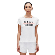 Load image into Gallery viewer, BAD BEAR Stay Weird Tee - white
