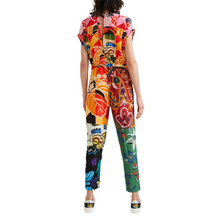 Load image into Gallery viewer, DESIGUAL Lacroix Wrap Jumpsuit - back
