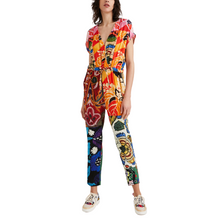Load image into Gallery viewer, DESIGUAL Lacroix Wrap Jumpsuit
