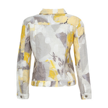 Load image into Gallery viewer, DOLCEZZA Citron Linen Jacket - back
