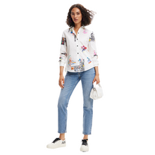 Load image into Gallery viewer, Model wearing DESIGUAL Illustrated Shirt
