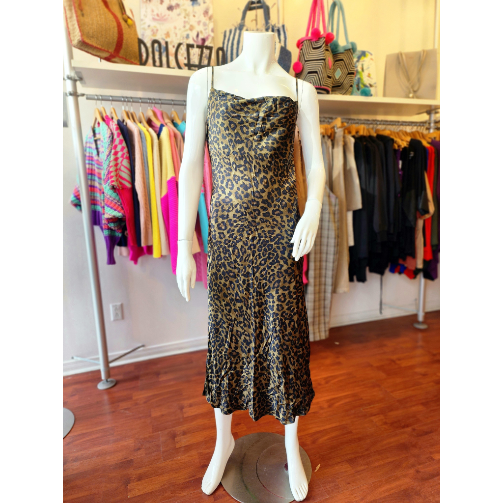 PRE-LOVED Zara Leopard Dress