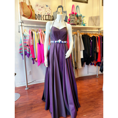 PRE-LOVED Purple Gown