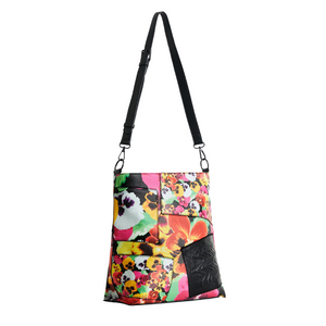 DESIGUAL Floral Bucket Bag -  long strap