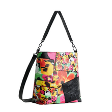Load image into Gallery viewer, DESIGUAL Floral Bucket Bag - side

