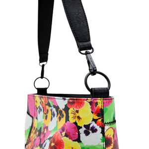 DESIGUAL Floral Bucket Bag - strap attachments