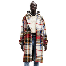 Load image into Gallery viewer, DESIGUAL Plaid Long Coat
