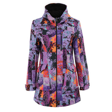 Load image into Gallery viewer, DOLCEZZA Mauve Geometry Coat
